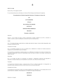 Sanción Ley N° 17.418