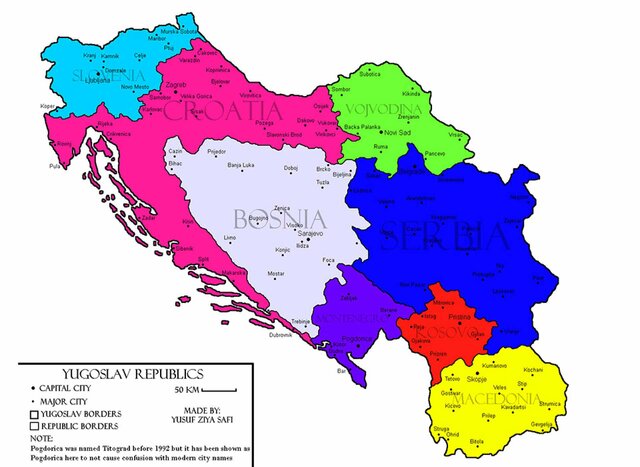 After World War II, the Yugoslav Union was reestablished under Communist rule