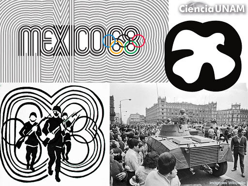 Masacre de estudiantes en Tlatelolco, que afecta negativamente la imagen internacional de México.