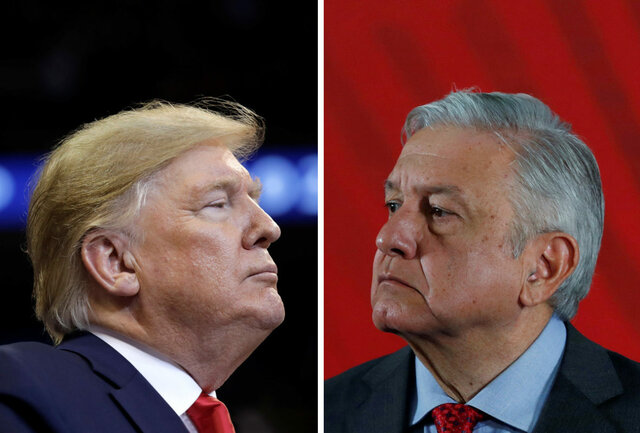 Tensión diplomática entre México y Estados Unidos debido a las políticas migratorias implementadas por el gobierno estadounidense.