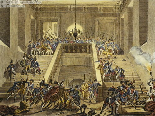 STORMING OF THE TUILERIES PALACE