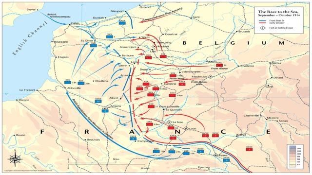 (At Sea) Sep 17-Oct 19 Race to the Sea - Strategic