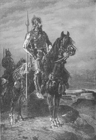 General Alaric marches Visigoth troops into Rome