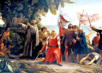 12 Octubre, arrribada de Colom a America