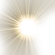 Sunlight lens flare light effect free png