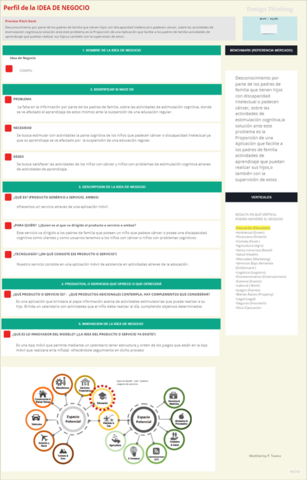 Perfil de la idea de negocio
