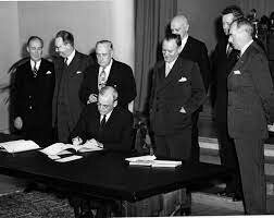 The U.S. and its Allies Officially Signed the ANZUS Treaty