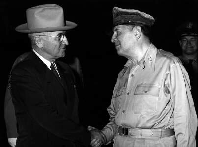 General Douglas MacArthur Advocates the Use of Atom Bombs in Korean War