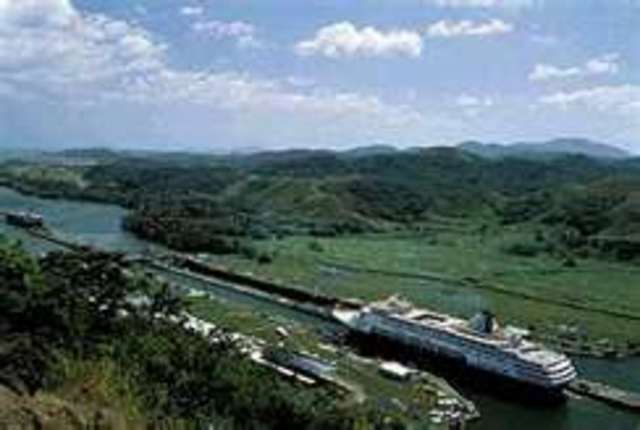 Panama Canal opens