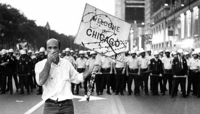 Riots at the Chicago Democratic Convention