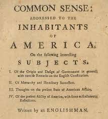 Publication of Common Sense