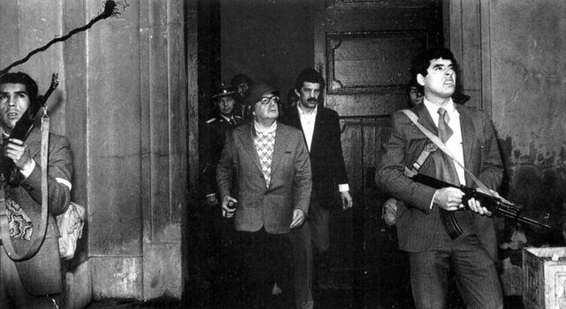 Golpe de Estado contra Salvador Allende.