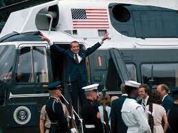 Nixon Leaves Office