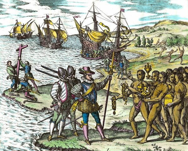 L'arrivo nel "nuovo mondo"