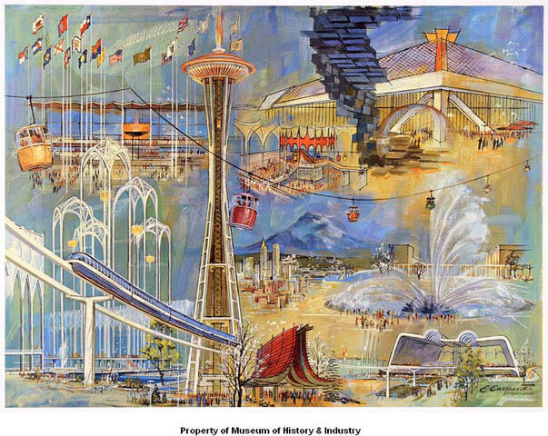 Seattle Century 21 Exposition opened