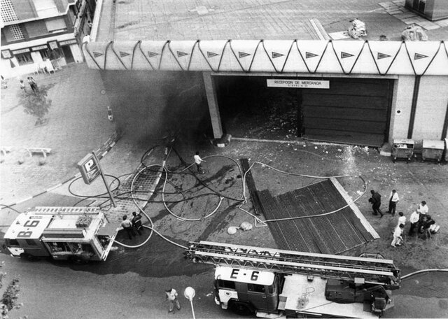 Bomba del ETA en centro comercial