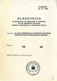 Plebiscit o osamosvojitvi