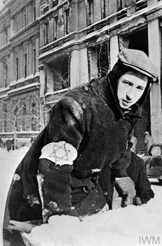 Jewish badge, mandatory for Jewish population.