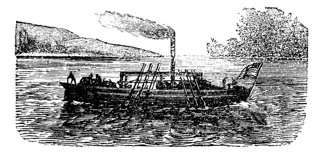 El barco de vapor de Fitch