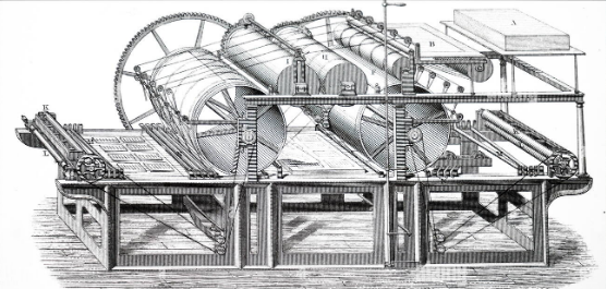 La litografía de Senefelder