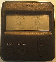 El identificador de llamadas de Paraskevakos