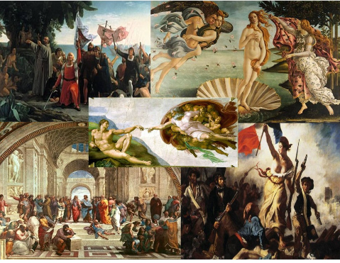 El final de esta etapa, atribuido a la Revolución francesa