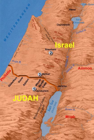 The kingdom is divided