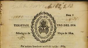 Año 1817 - La imprenta en Mendoza