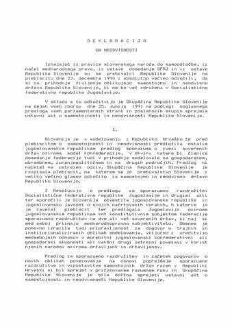 Razglasitev o neodvisnosti