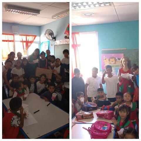 Nivel inicial en sus primeros dias de clases