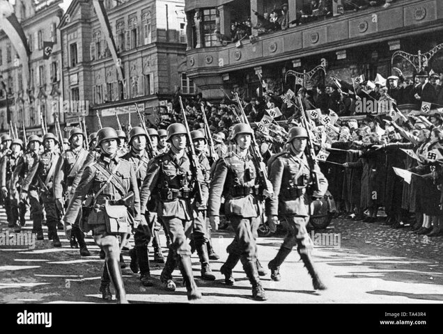 Tropas alemanas invaden Austria