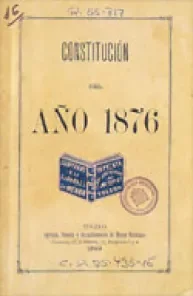 CONSTITUCIÓ DE 1876