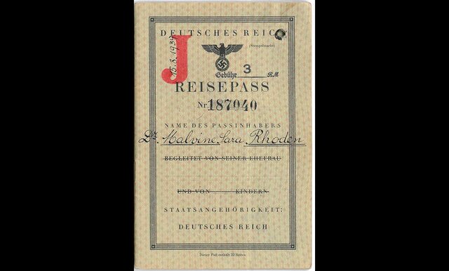 Jewish Name Law: it forced the Jews who did not have a Jewish first name to take the middle names “Israel” for men and “Sara” for women.