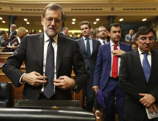 Investidura de Mariano Rajoy.