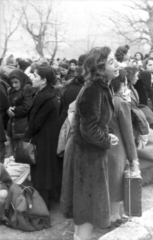 Polish Jews deported from Germany.