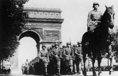 Germany invaded Western Europe.