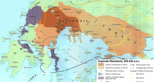 Conquistas Filipo II