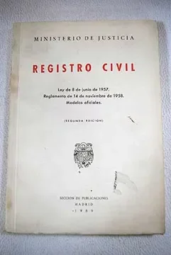 Ley del Registro Civil
