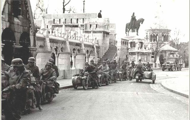 Germany occupied Hungary.