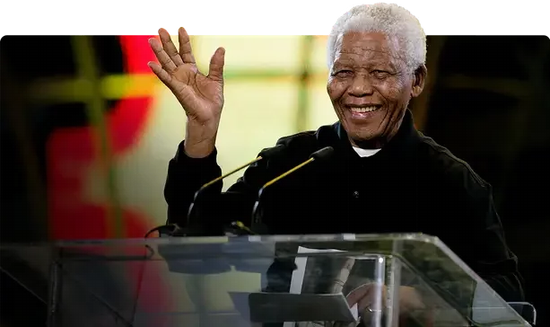 Mandela began attending meetings