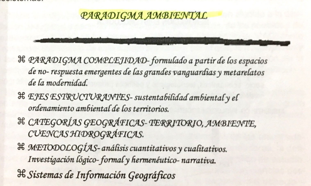 Paradigma ambiental