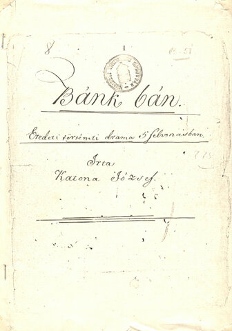 Bánk Bán 1. változat