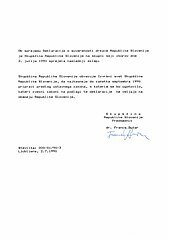 Deklaracija o suverenosti države Republike Slovenije