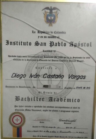 Mi hermano se gradúa del ISPA