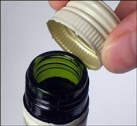 tapa de botella degollable