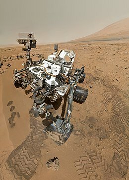 Llega Curiosity a la superficie de Marte