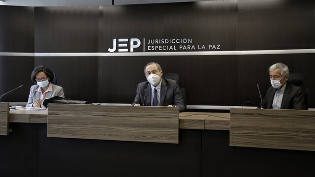¨JEP¨ Jurisdicción Especial para la Paz.