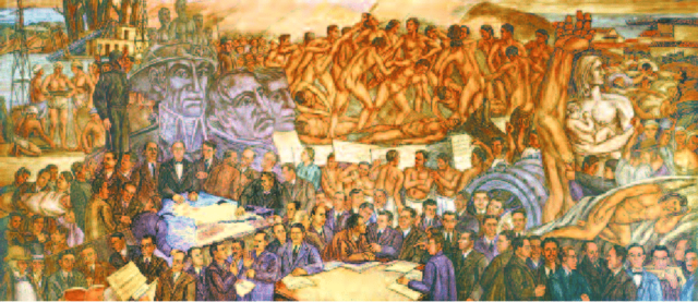 Mural de la republica