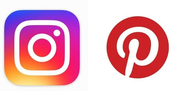 Instagram y Pinterest