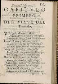 Publicación "Viaje del Parnaso"